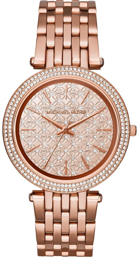 montre or rose michael kors|michael kors watches expensive.